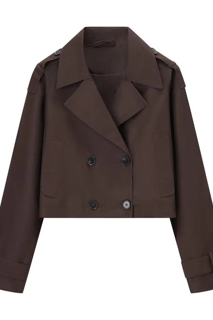 Trenchcoat cropped