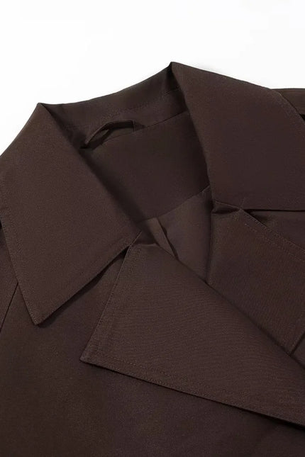 Trenchcoat cropped